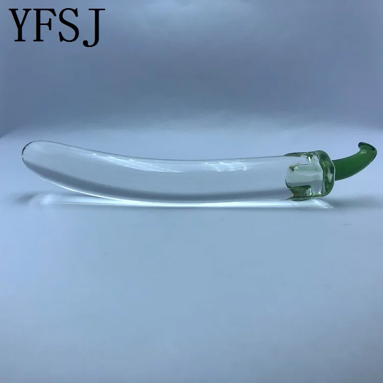 197*25 мм 181 г Eggplant стеклянный анальный фаллоимитатор Анальная пробка Хрустальные