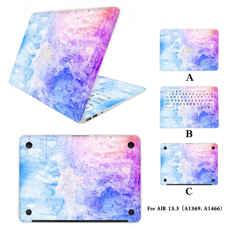 Полноразмерная наклейка для ноутбука Apple Macbook Air 13 3 дюймов MAC виниловая на