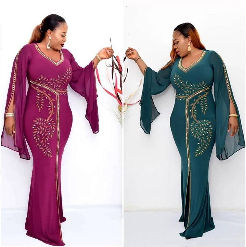 Новый стиль модная африканская Женская одежда Дашики абайя классическое