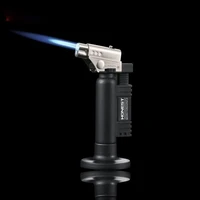 spray gun welding torch open flame straight into double fire switch lighter barbecue fire tool soplete cocina smoke accessories