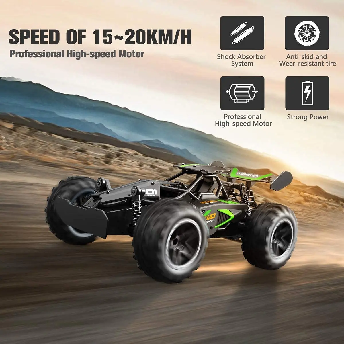 sinovan rc автомобиль 2wd игрушки с дист