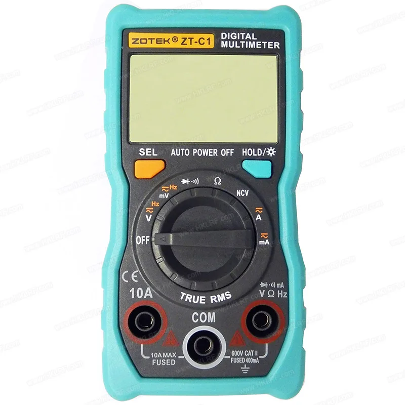 

ZOYI ZT-C1 Automatic Manual Digital Multimeter with Large LCD Screen Display AC DC