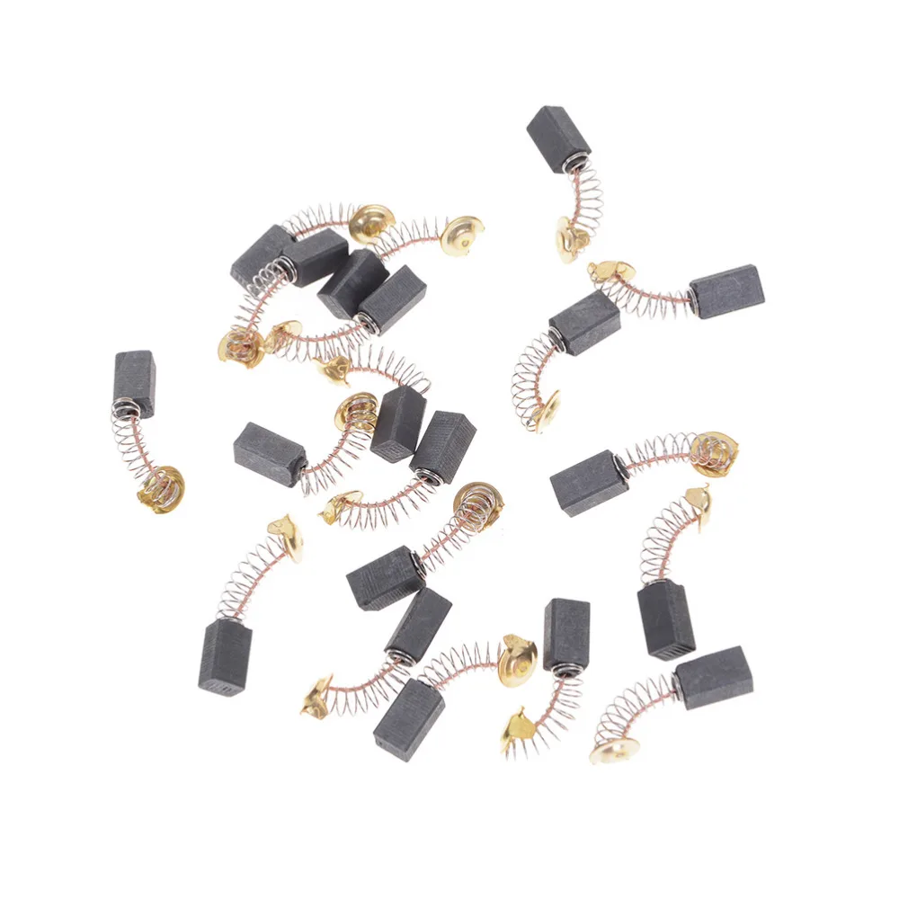 20pcs 6.5x7.5x13.5mm Generic Electric Motor Carbon Brushes Repairing Part | Инструменты