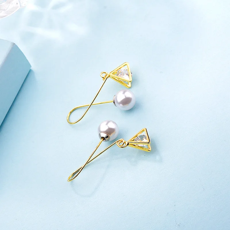 Модные Эффектные серьги для женщин бриллиантовые циркониевые подвески