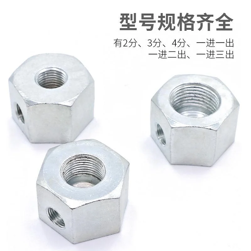 

Thread Female One Outlet Small Magnetic Base For Coolant Pipe Hose 1/4" 3/8" 1/2" DN8 DN10 DN15