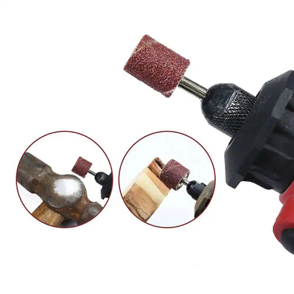 

51 Pieces Dedicated Sanding Band Drum Sleeve Rotary Grinding Tool Set