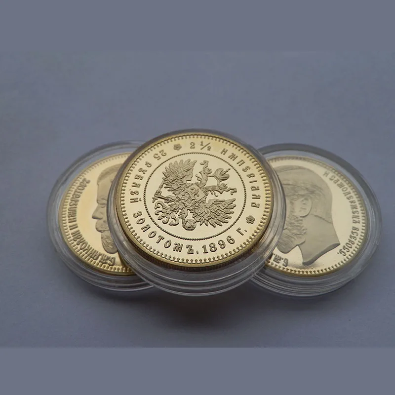 

Russian 1896 collection brass with gold plated