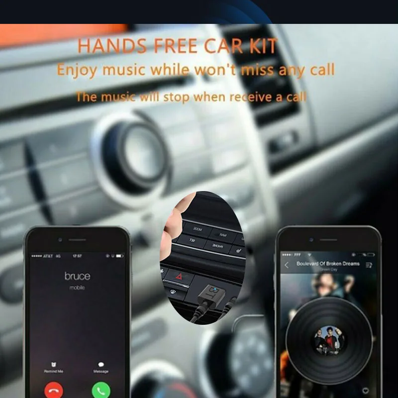 Bluetooth 5 0 аудио приемник передатчик три в одном автомобильный динамик компьютер ТВ