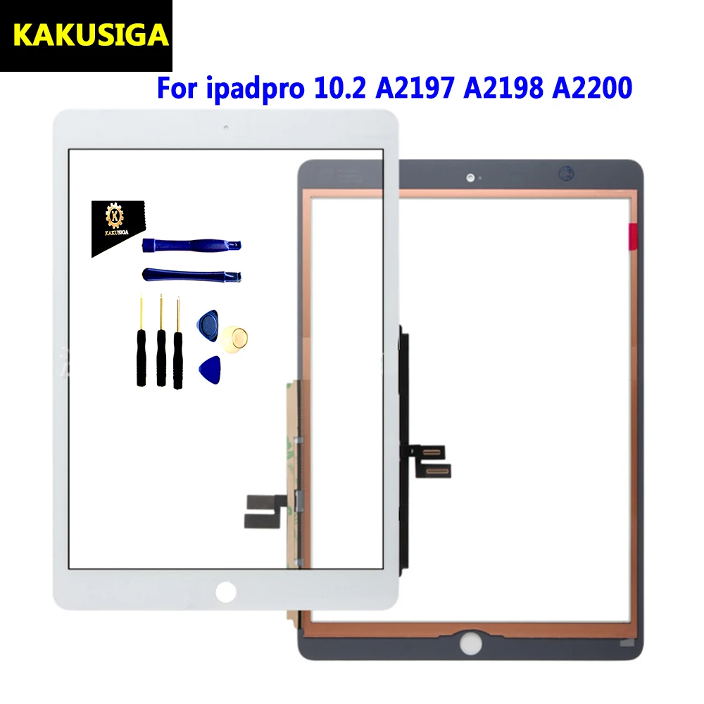 

New For iPad 10.2' 2019/2020 Touch Screen Digitizer Glass A2197 A2198 A2200 A2270 A2428 A2429 A2430 +Tools+Tempered Glass