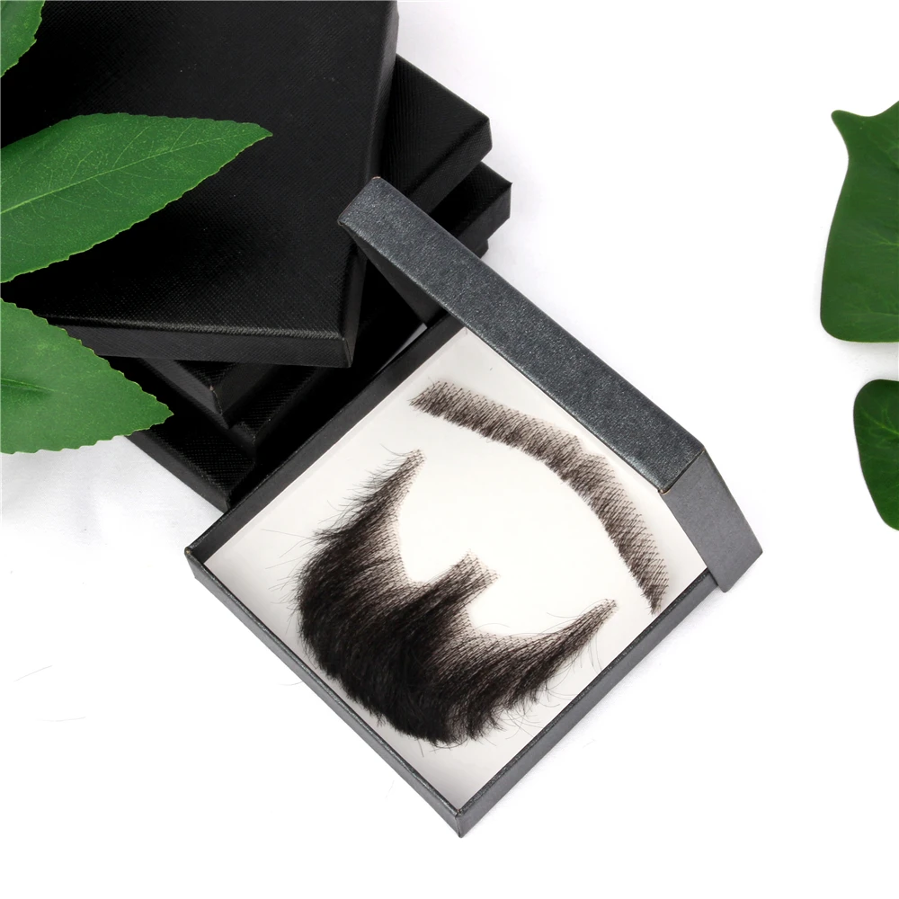

LiangMo Fake Mustache Used In Daily Life Video Film Television Production Man Hair Wig Handmade Hair Fake Beard
