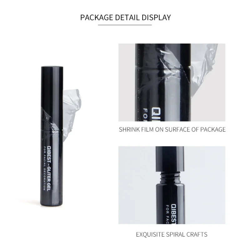 Блестящая пудра специальный клей основа для макияжа стойкий блеск губ