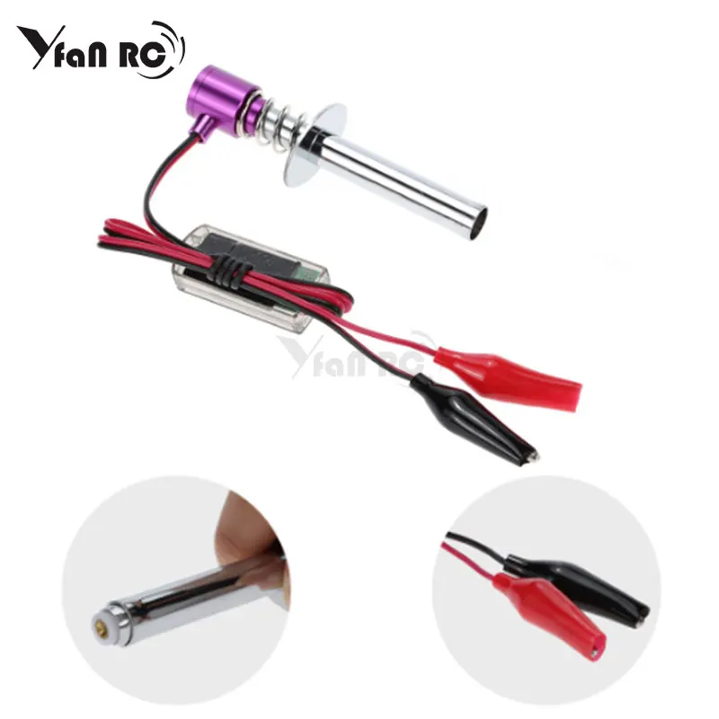 1 шт. электрические свечи свечение заглушка стартер воспламенитель для RC 1/10 1/8 Nitro