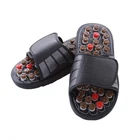 Acupoint массаж ног шлёпанцы для женщин сандалии для Для мужчин китайский точечный массаж терапия медицинский вращающийся Массажная обувь для отдыха в области здравоохранения