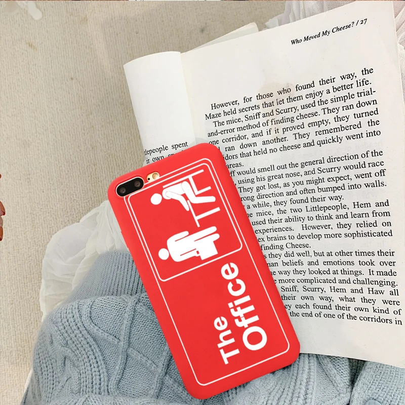 tv series the office soft silicone candy color cover cell phone case for iphone 12 x 11 pro xr xs max 6 7 8 plus 13 soft cover free global shipping