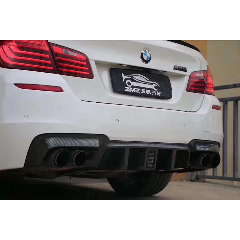 Автомобильный задний бампер диффузор спойлер для BMW 5 серии F10 M-Sport M-Tech 2012-2016