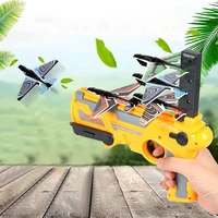 2021 new catapult aircraft gun toys for kids 2 to 4 years old kids toys boys mini toys diecast airplane toys outdoor sport toys