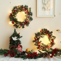 decorative wreaths festive decorative wreaths with lights scene decoration supplies rattan ring door hangers shop pendants
