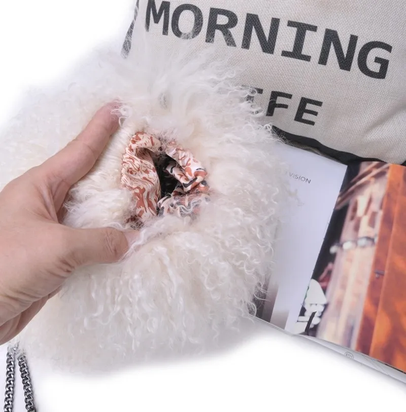 Новинка 2020 тибетская сумка из меха ягненка сумки через плечо зимние женские на