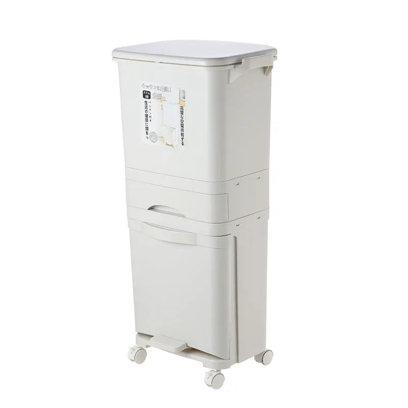 

Trash Can Kitchen Waste Container Waste Separation Home Gardenbathroom Trash Can Cubo Basura Cocina Waste Container BA60LJ