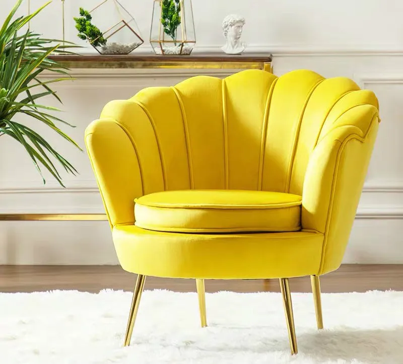 Скандинавский одноместный диван современный простой тигровый стул маленький