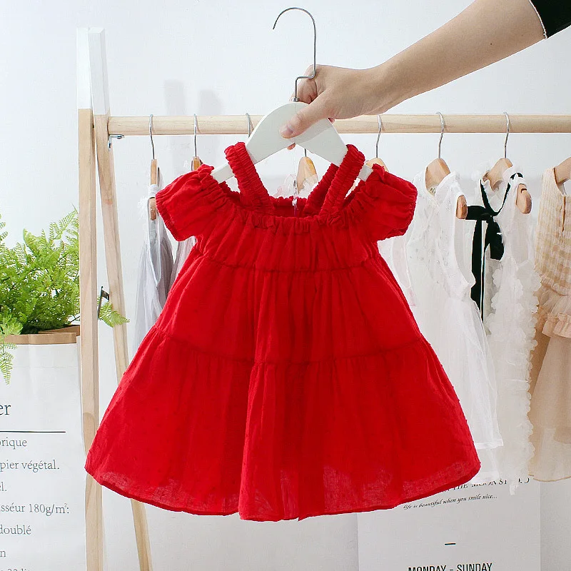 Платье детское хлопковечерние с открытыми плечами на возраст 24-6 лет |