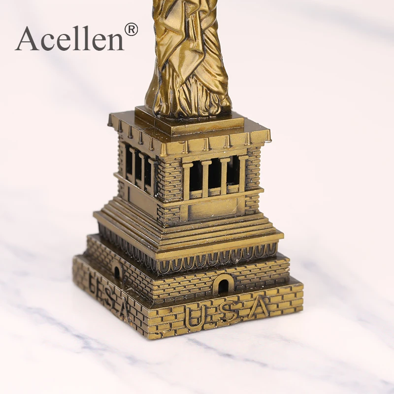 Реалистичная Бронзовая статуя свободы США Нью Йорк реплика модели свободной