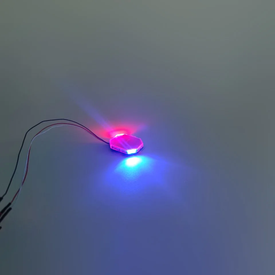 

Warning Lamp Roof Caution Light For LESU Tamiyaya 1/14 RC Truck Tractor Dumper Car Toy Parts TH19814