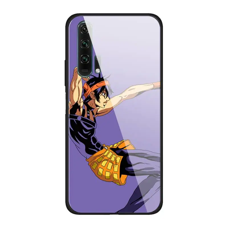

JoJo's Bizarre Adventure Glass Phone Case Fundas For Huawei P20 Pro P30 Lite Mate 9 10 20 Pro Nova 3i 5 3E Cover Accessories