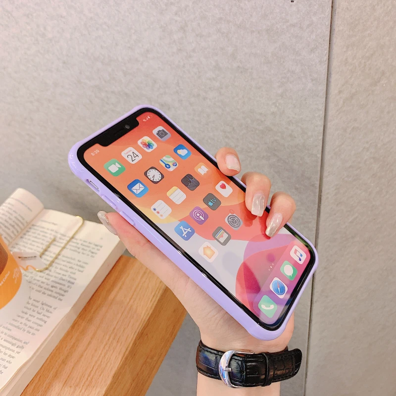 Abmos Phone Case PC + TPU two in one for iphone 11 7 8 6 6s plus X Xs max Xr Pro |