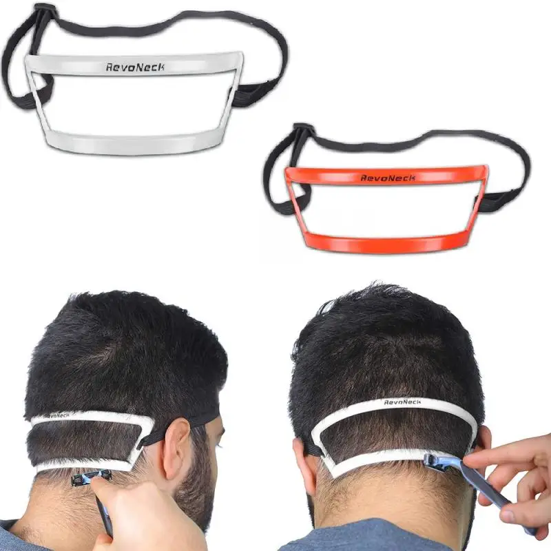 Новая линейка в форме шеи и спины для мужчин шаблон придания формы волосам