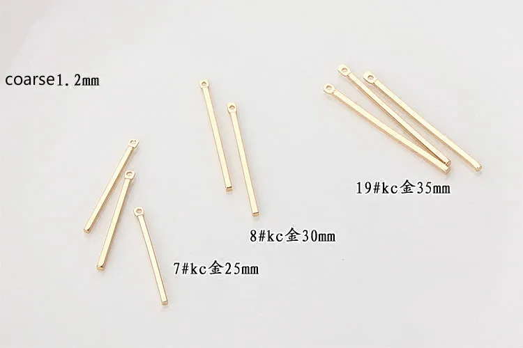 Минималистичные геометрические серьги сделай сам латунные позолоченные