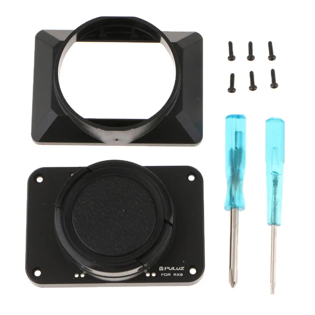 

For RX0 Accessories Kit Lens Protective Set Panel Hood 37mm Filter