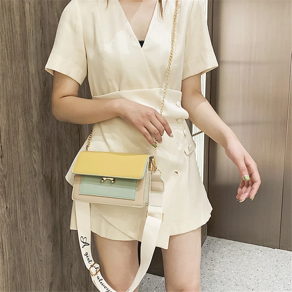 Модная женская сумка на плечо с цепочкой высококачественные роскошные женские