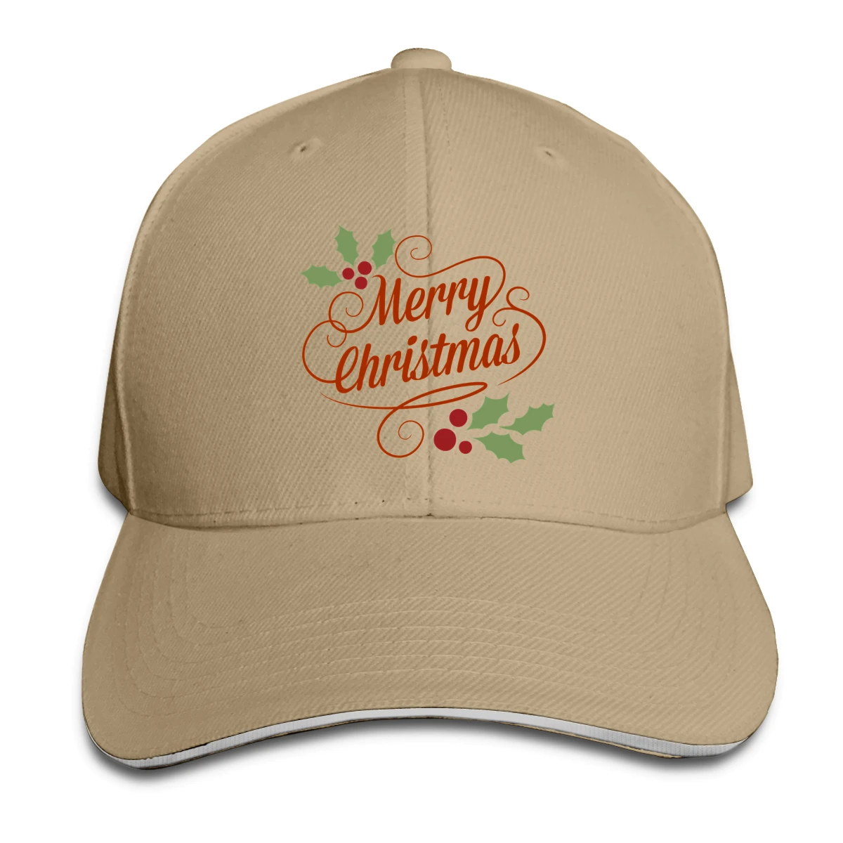 

Merry Christmas TT man's womens Fashionable breathable Hip hop caps