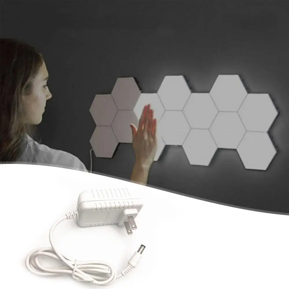 

1 Pcs DIY Quantum Lamp Led Lamp Modular Touch Sensitive Lighting Hexagonal Night Light Lamps Wall Lamp Creative Home Decor