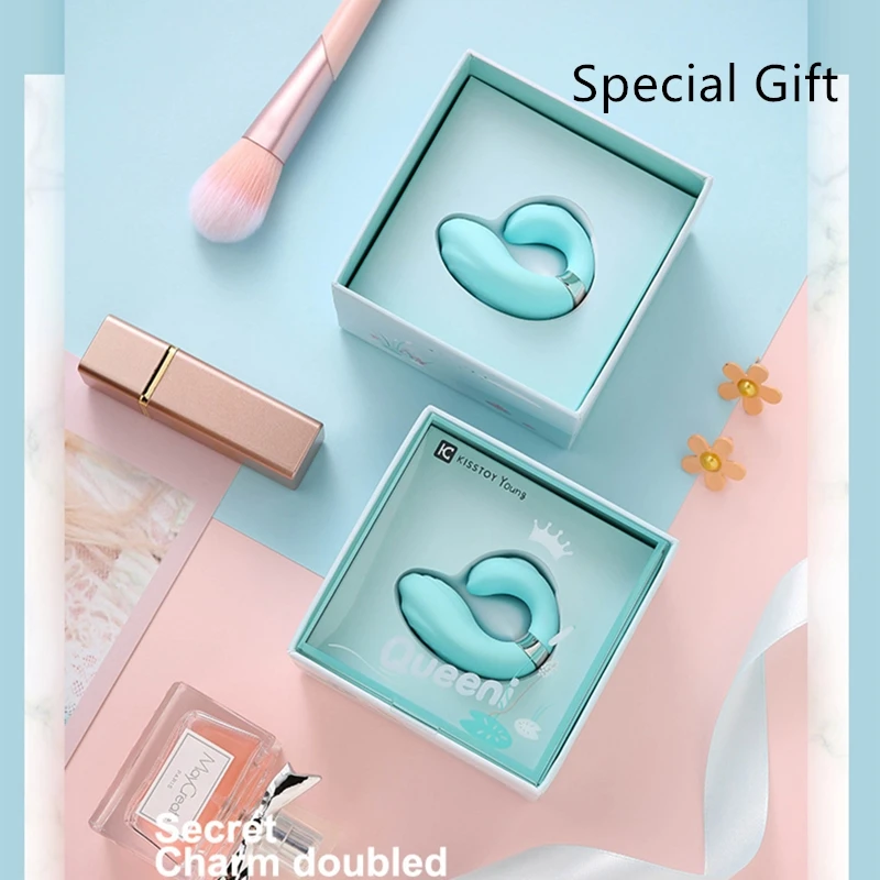 Вибратор Kisstoy queenne в форме лебедя для женщин кольцо-вибратор стимуляции сосков