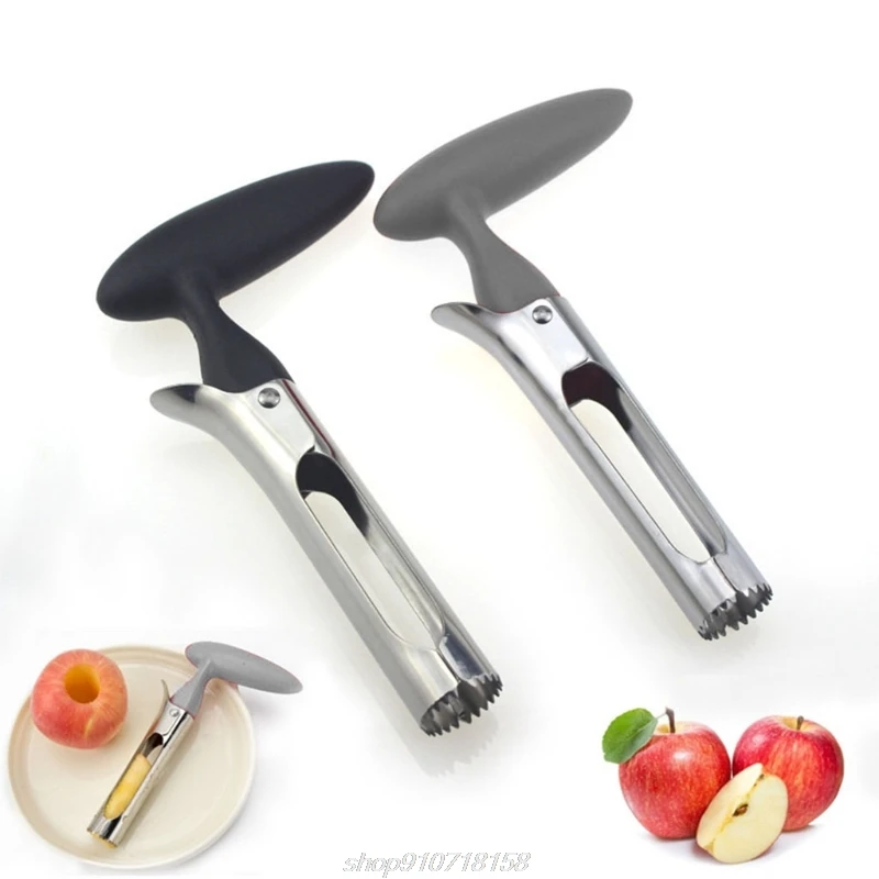 Premium Fruit Corer Food Grade Stainless Steel Core Remover Tool Manual for Home Kitchen Gadgets J23 21 Dropship | Дом и сад