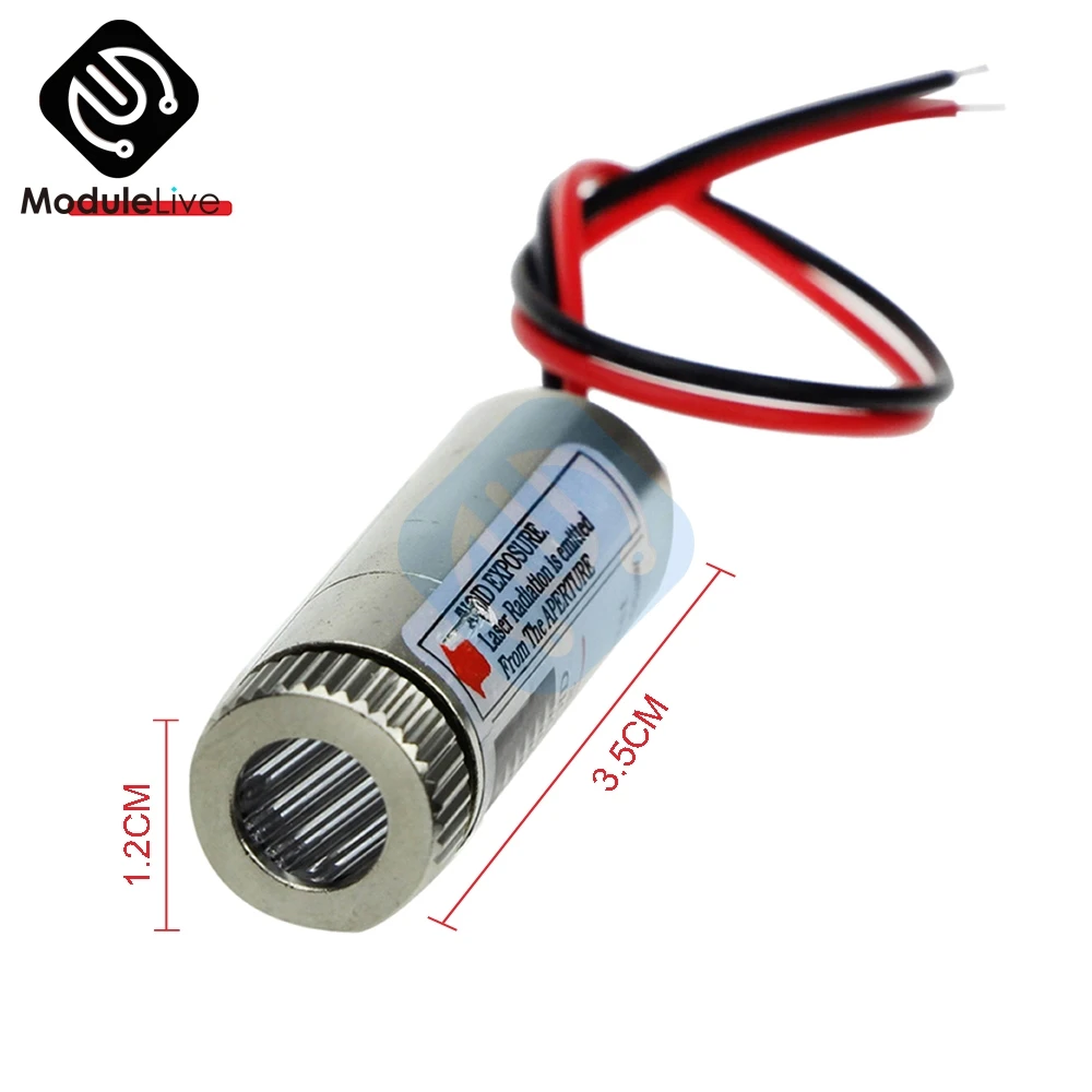 

Новый Регулируемый Фокусируемый луч промышленного класса 650 нм 5 мВт красный лазер 3-5 в Промышленный Лазерный головной точечный линейный перекрестный лазерный модуль