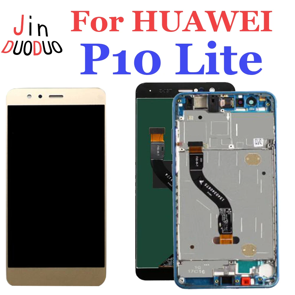 

For HUAWEI P10 Lite LCD Display Touch Screen Digitizer Assembly For Huawei WAS-LX1 WAS-LX1A WAS-LX2 WAS-LX3 Replacement