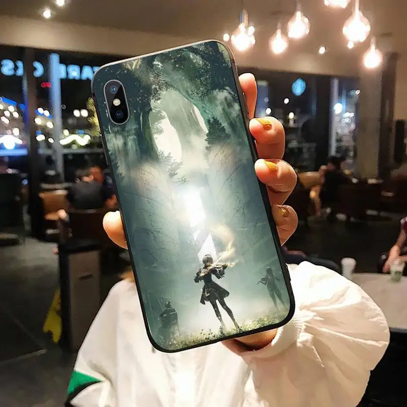 

game girl NieRAutomata Phone Case for iPhone 11 12 pro XS MAX 8 7 6 6S Plus X 5S SE 2020 XR