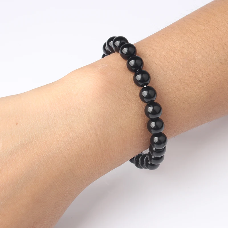 LIngXiang 8 мм глянцевый блеск и тусклый Полировочный черный оникс брикет подходит