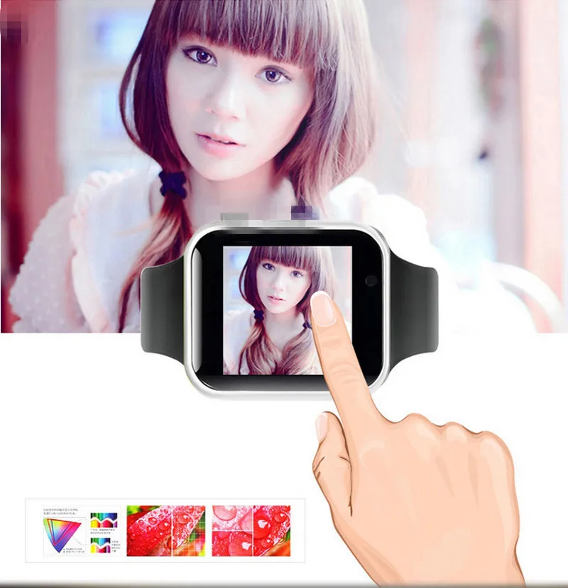 Bluetooth A1 Смарт-часы с камерой SIM TF карта для Apple Watch для мужчин и женщин Android наручные часы умная электроника Smartwatch PK W8