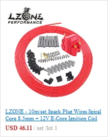 LZONE-Катушка зажигания для Buick Chevrolet Cadil Ponti 1046067 10468391 1208006 2 клеммный JR-EIC03