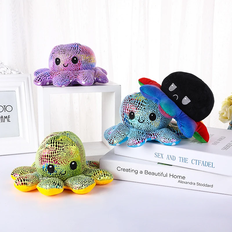 Необычный Pulpito двухсторонний Осьминог флип детский модная домашняя поставка