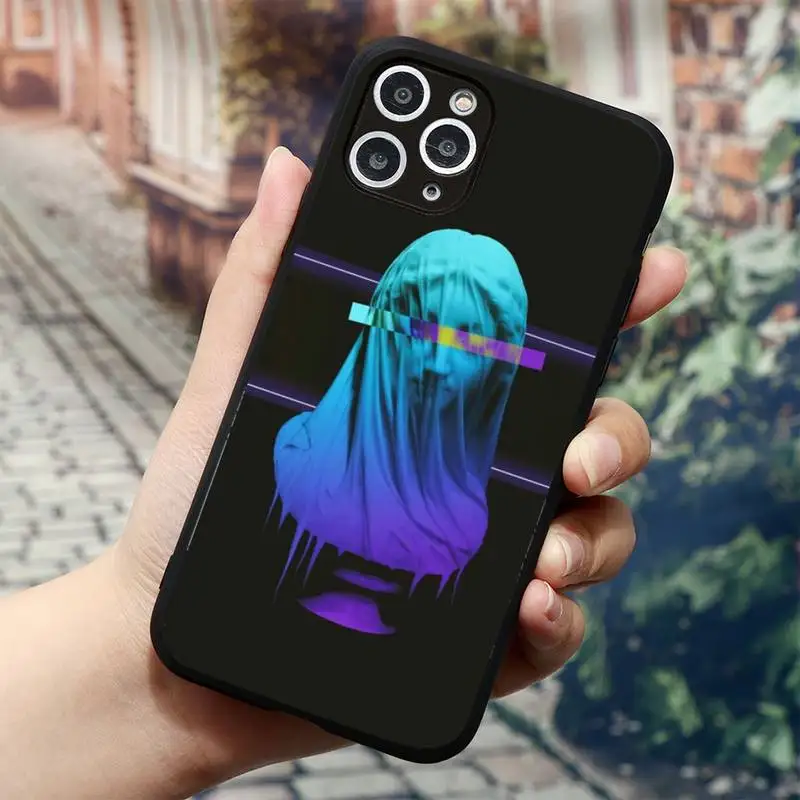 

David Medusa plaster funny art Phone Case for iPhone 11 12 mini pro XS MAX 8 7 6 6S Plus X 5S SE 2020 XR