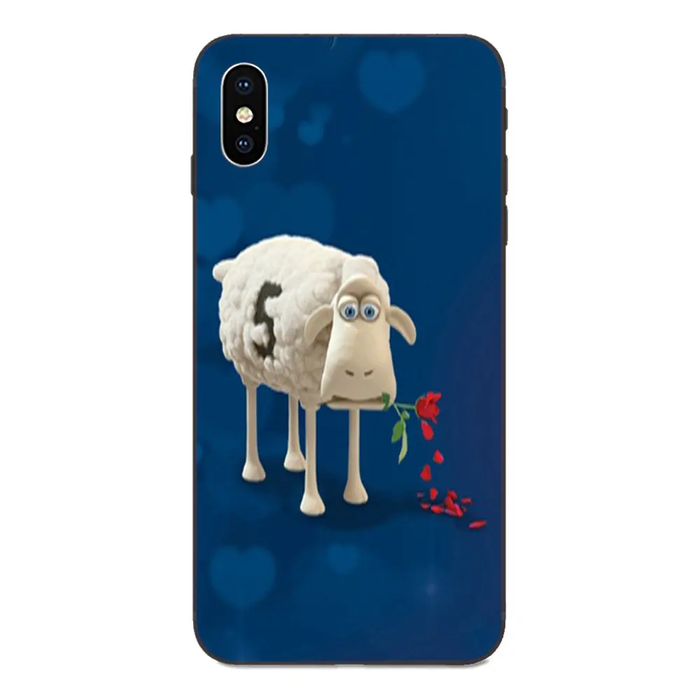 Мягкий чехол для Xiaomi mi x Max Note 2 2S 3 5X6 6X8 9T SE A1 A2 A3 CC9e Lite Play Pro F1 мультфильм nimal овечка