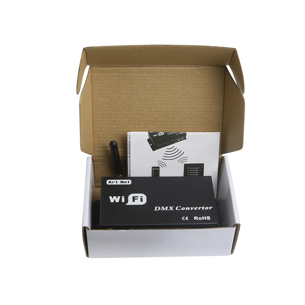 5 шт./лот WF310 DC12V DMX512 WIFI DMX контроллер Конвертор управляемый системой Android IOS с USB +