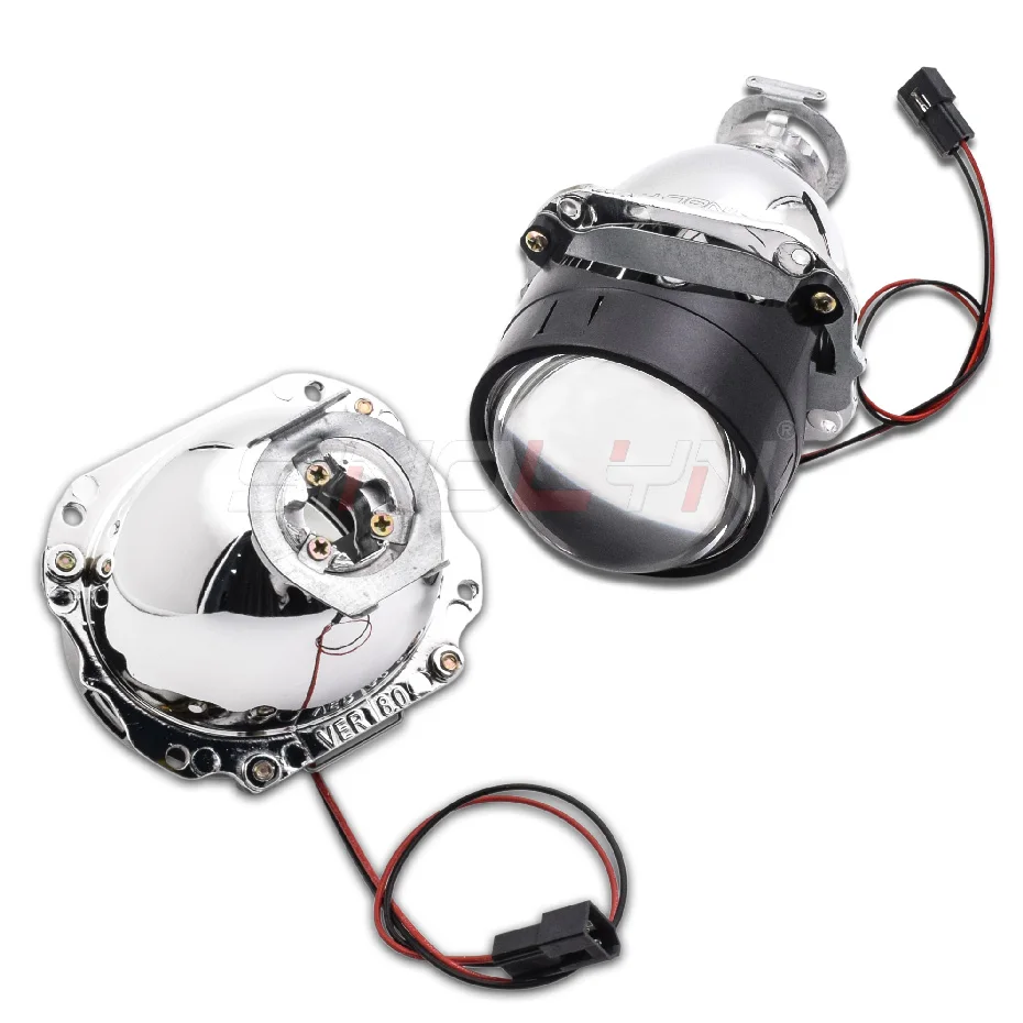 

Sinolyn 2,5 дюйма 8,0 Биксеноновые линзы для H7 H4 9005 9006 фар 2 шт. Мини проектор H1 Автомобильные фары