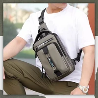 mens stylish multifunctional bag men multifunction shoulder bag crossbody cross body sling chest bags waterproof travel pack m