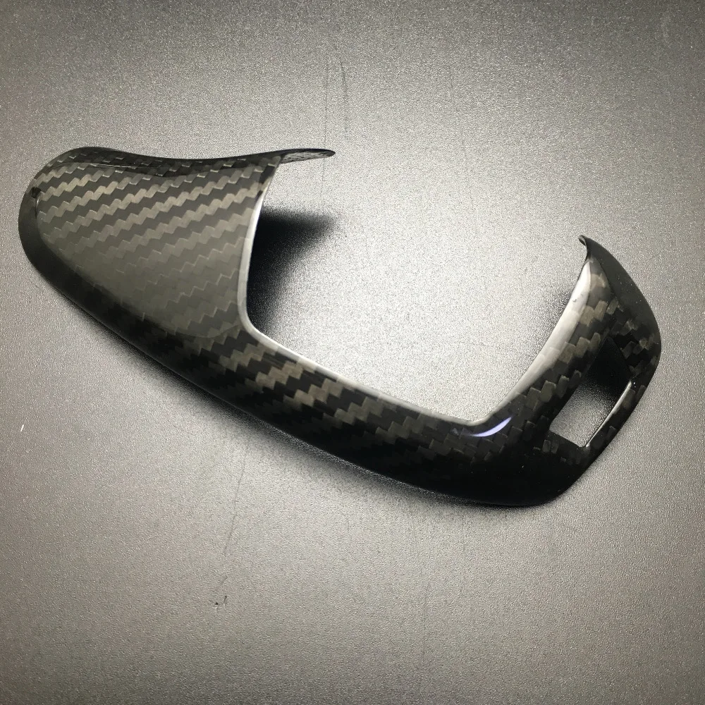 Ручка переключения передач из углеродного волокна для BMW 1 2 3 5 6 7 Series X3 X5 X6 F30 F10 F15